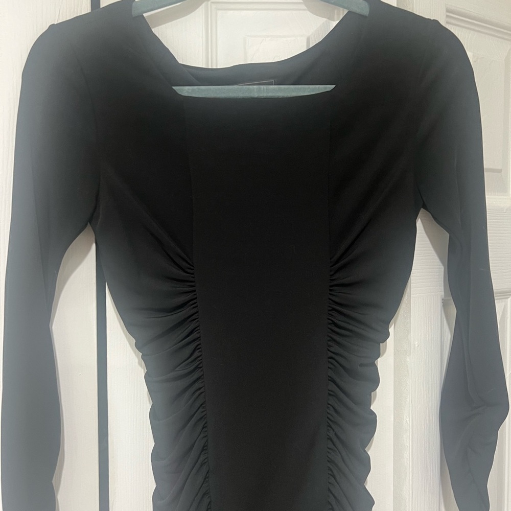 BCBGMAXAZRIA BLACK COCKTAIL DRESS - XXS - Picture 3 of 6